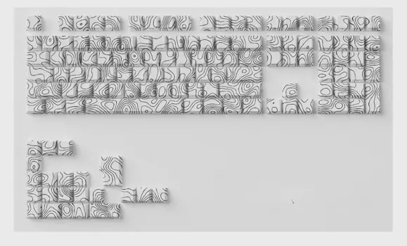 Механическая клавиатура Keycap с перекрестным валом, 129 клавиш, 5 клавиш, термосублимация, персонализированная боковая гравировка