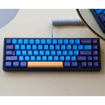 Механическая клавиатура Nautilus, клавиши Cherry Profile PBT 127, поддержка 61/64/68/78/84/87/96/980/104/108, клавиатура Profile