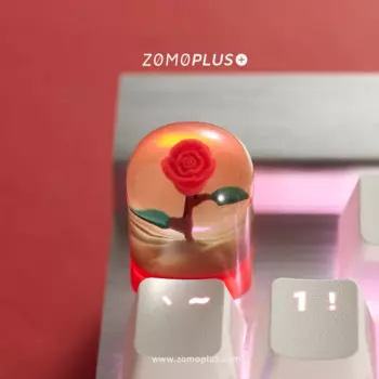 Механическая клавиатура с 3D-принтом ZOMO PLUS LA ROSE
