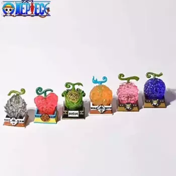 Механическая клавиатура с изображением фруктов дьявола, модель One Piece Gk, поперечный вал, индивидуальные прозрачные колпачки для клавиш из смолы, коллекционные украшения