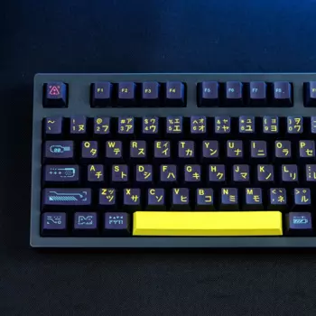 Механическая клавиатура с японскими колпачками для клавиш MX switch, 129 клавиши GMK