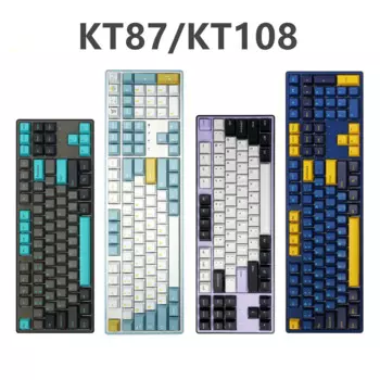 Механическая клавиатура TOM680 TM680, 3 режима, Bluetooth, проводная, 2,4 ГГц