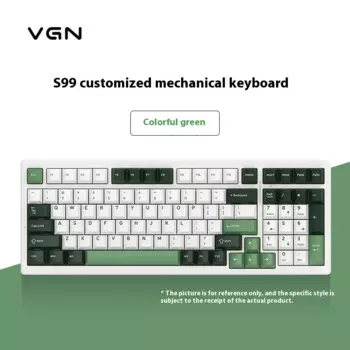 Механическая клавиатура Vgn S99, клавиатура для третьих обследований и ложных подключений, Механическая игровая, для киберспорта, офиса, с полной клавиатурой