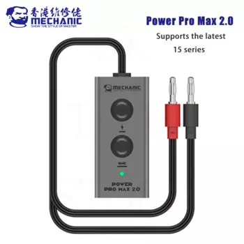 Механическая мощность Pro Max 2,0, блок питания, испытательный кабель, вход типа C с 15 FPC, однокнопочный пусковой кабель для iPhone 6-15 Pro