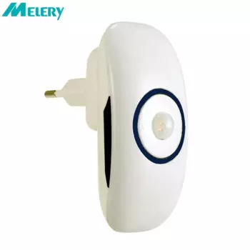Умный ночник Melery, PIR датчик движения, управление холодным белым корпусом, индукционная мини-лампа, плагин для спальни, гостиной, лестницы