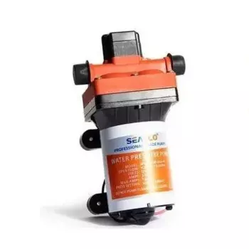 Мембранный насос серии SEAFLO 42, 3,0 галлона в минуту, 55PSI, 12 В SFDP1-030-055-42, электрическая яхта, лодка, морской автофургон, караван, подача высокого давления
