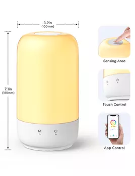 Meross Smart Wi-Fi ночник RGB 13 цветов