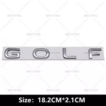 Металлическая 3d-эмблема заднего багажника для Volkswagen VW Golf Badge MK4 MK5 MK6 MK7 MK8 Golf 5 6 7 8 декоративная наклейка