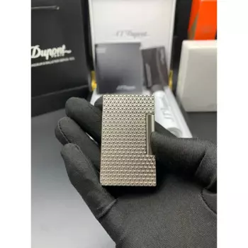 Металлическая газовая зажигалка, зернистость, открытое пламя, дизайн с регулируемым пламенем, классический серебристый бриллиант, высококачественные подарки