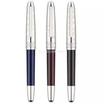 Металлическая перьевая ручка Majohn P135 из смолы, винтажная красивая ручка с жемчужным верхом EF/маленькая искусственная ручка для письма, офиса