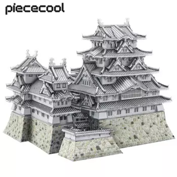 Металлические 3D Пазлы Piececool, модель замка Himeji-jo в сборе, наборы «сделай сам», игрушки для взрослых, подарки и украшение для дома