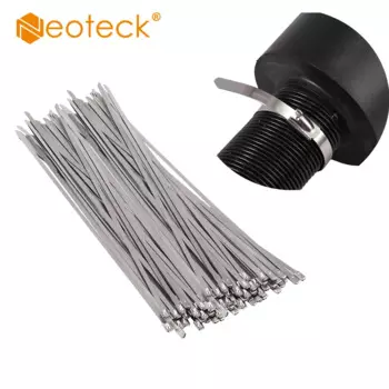 Металлические Кабельные стяжки Neoteck 100 шт. из нержавеющей стали 304, 150 мм, 300 мм, 400 мм, многофункциональные морские кабельные стяжки