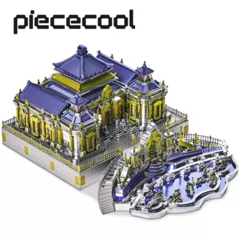 Металлический 3D-пазл Piececool, креативная игрушка, набор для сборки моделей старого Летнего дворца, лучший подарок «сделай сам»