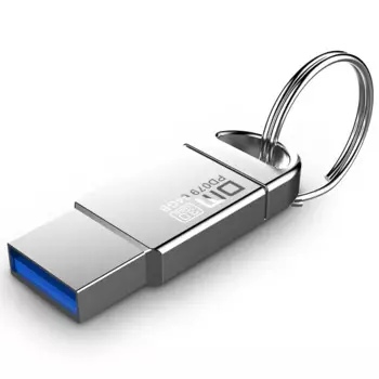 Металлический флеш-накопитель, 32 ГБ, 64 ГБ, USB 128
