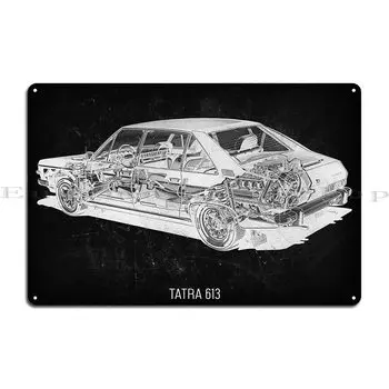 Металлический плакат Tatra 613