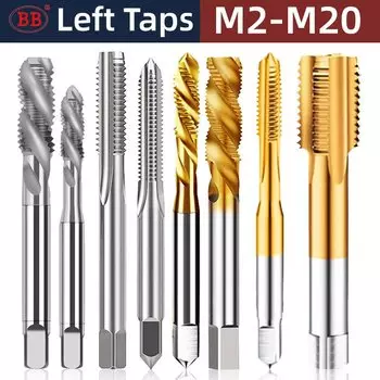 Метчик для левой резьбы BB TiN HSS M2-M20