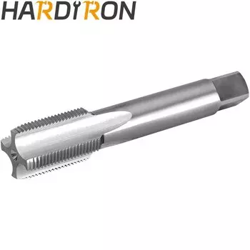 Метчик для машинной резьбы Hardiron M24X1.25, правая, метчики из быстрорежущей стали M24 x 1,25, прямые рифленые