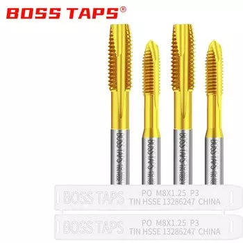 Метчики BOSS HSSE-M35 JIS M1-M24