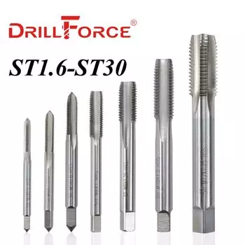 Метчики для резьбы Drillforce ST 1.6-30