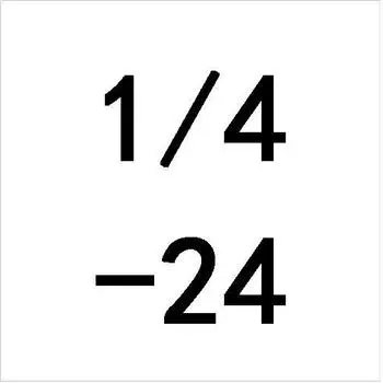 Метчики для резьбы teclachiara 1/4"-20 UNC UNS UNF UNEF