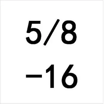 Метчики для резьбы teclachiara 5/8 дюйма