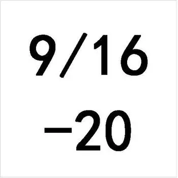 Метчики для резьбы teclachiara 9/16" UNC UNS UN UNF UNEF HSS