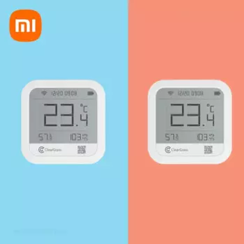 Метеостанция Xiaomi Cleargrass, прогноз температуры, атмосферное давление, цифровой датчик, бытовой термометр
