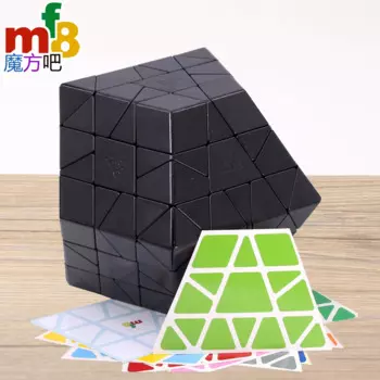 MF8 Волшебная головоломка Cubos Трапеция CuoWei Dodecahedron Crazy DodeRhomb 12-сторонняя Профессиональная поворотная мудрость Развивающие игрушки Cubo