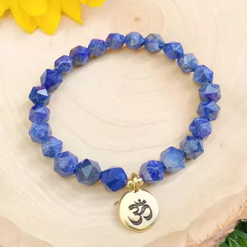 MG1323 женский браслет с надписью «Lapis Lazuli»