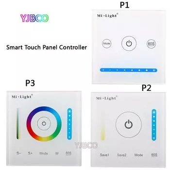 Miboxer P1/P2/P3 RGB/RGBW/RGB+CCT контроллер для светодиодной панели