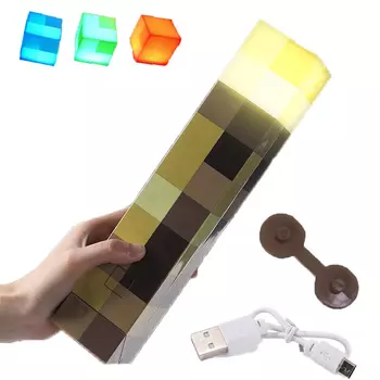 MIJIA Minecraft Brownstone LED ночник