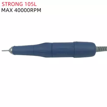 Микромоторный наконечник TRAUS STRONG 105L, синий, 40000 об/мин, для STRONG 210 90 204 207 LAAOVE, блок управления, электрическая дрель для маникюра