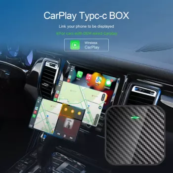 Мини-адаптер Carplay для автомобиля, беспроводной адаптер для автомобиля
