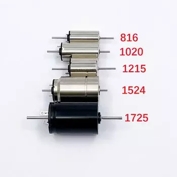 Мини-двигатель без сердечника 816 7-полюсный 12В