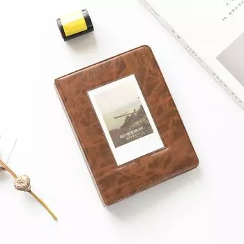 Мини фотоальбом 64 кармана полиуретан Fujifilm Instax Mini