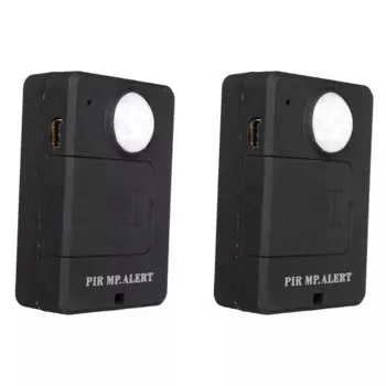 Мини GSM PIR-сигнализация с датчиком движения, инфракрасная беспроводная GSM-сигнализация, Антивор, детектор движения с вилкой европейского стандарта, 2 шт.