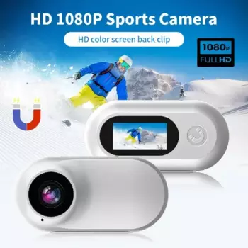 Мини-камера DV 1080P HD Магнитная уличная портативная Спортивная экшн-видеокамера Защитная камера видеонаблюдения Bodycam
