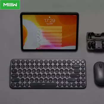 Мини-клавиатура MIIIW, Двухрежимная, беспроводная, 2,4 ГГц, 85 клавиш