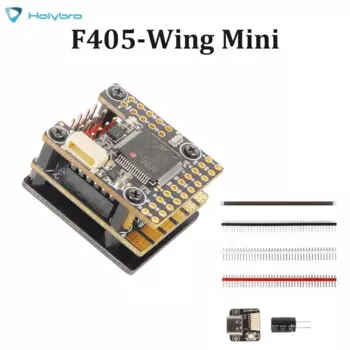 Мини-контроллер полета Holybro Kakute F405 Wing ICM-42688-P IMU с микрофоном M9N/M10N GPS поддерживает INAV, Ardupilot, Binflight для RC