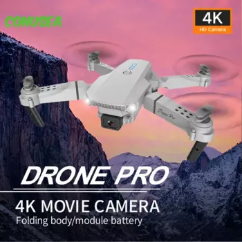 Мини-Квадрокоптер E88 Pro складной с широкоугольной Hd-камерой 4K и поддержкой Wi-Fi