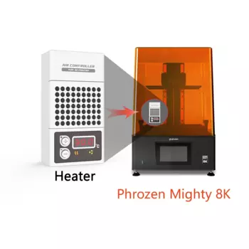 Мини-нагреватель для 3D принтера Phrozen Mighty 8K, контроллер температуры для 3D принтера из смолы