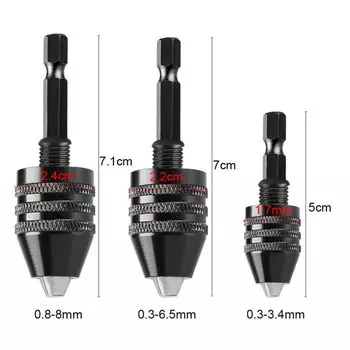Мини-патрон для сверл 0,3-8 мм Drill Chuck