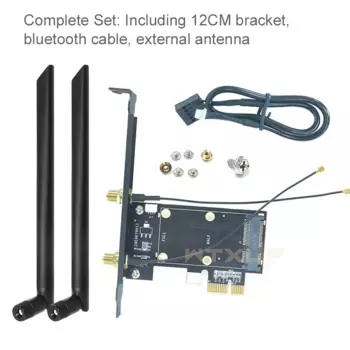 Мини PCI-Express на PCIE X1 для мини PCI-E Wifi адаптер 7260HMW 3160HMW Настольный преобразователь двухдиапазонный Поддержка Bluetooth