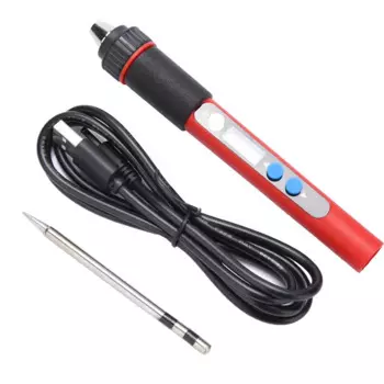 Мини-портативный USB-электрический паяльник с цифровым дисплеем - сварочный инструмент 10 Вт для ремонта