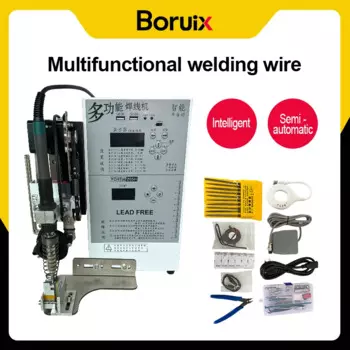 Мини-сварочный аппарат Boruix Mini25 220/110 В, USB-разъем для точечной сварки, стандартный шнур питания, паяльник для сварки, пайка