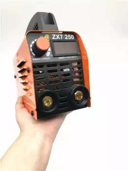 Мини сварочный инвертор del 250A 110-250 В 250A 110-250 В, компактный сварочный аппарат MMA, дуговой сварки, палка сварочный аппарат 220 В, доставка ЕС