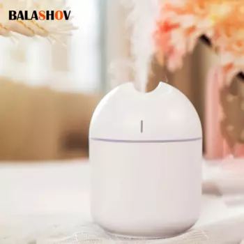 Мини-увлажнитель воздуха 250 мл USB белый