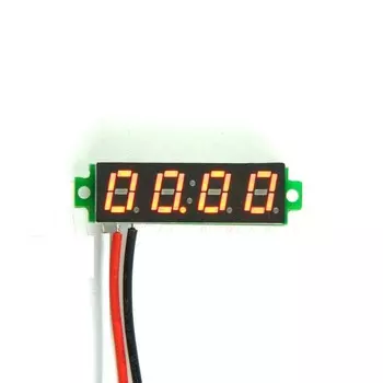 Мини вольтметр Dykbcells 0-500В