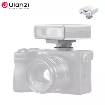 Мини-вспышка для камеры Ulanzi F12 Speedlite 5600K, стандартное крепление для горячего башмака для зеркальной камеры Sony Canon Nikon Panasonic Olympus Pentax