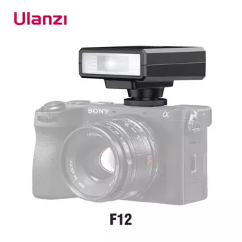 Мини-вспышка Ulanzi F12 для камеры Speedlite GN12 стандартное Крепление Горячий башмак для ЖК-дисплея для камеры Sony Canon Nikon Panasonic Olympus DSLR